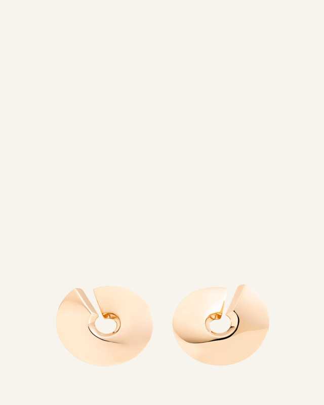 Verso 18K Rose Gold Midi Earclips